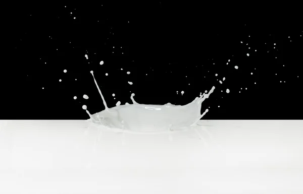 stock image Milk splash