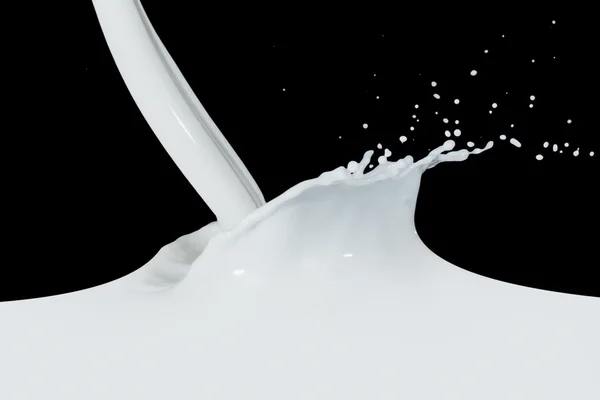 Mléčné splash — Stock fotografie