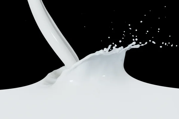 stock image Milk splash