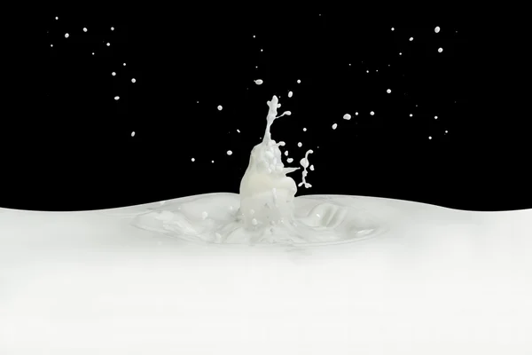 Plusk mleka — Zdjęcie stockowe