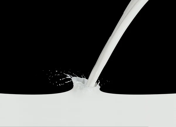 stock image Milk splash