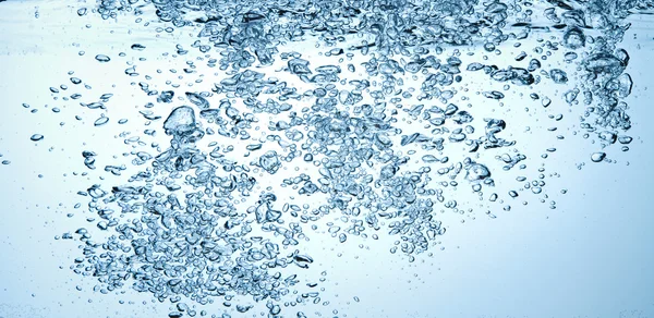 Bubliny ve vodě — Stock fotografie