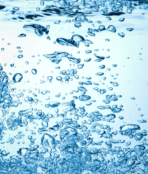 Bubblor i vatten — Stockfoto