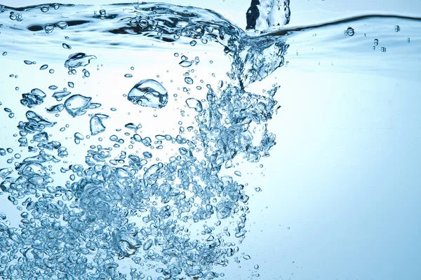 Bolle in acqua — Foto Stock