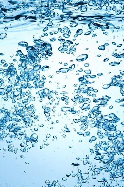 Bubbles in water — Stock Photo, Image