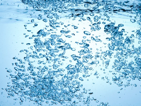 Bubblor i vatten — Stockfoto
