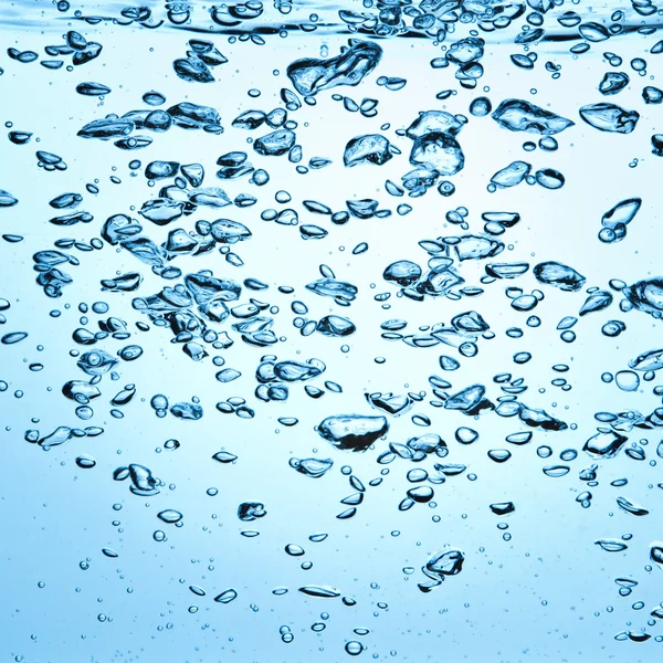 Bubliny ve vodě — Stock fotografie