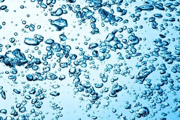 Пузыри в воде — стоковое фото