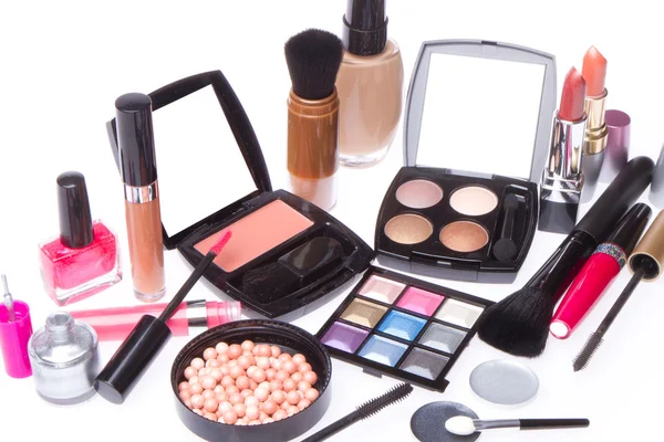 Set cosmetische make-up producten — Stockfoto