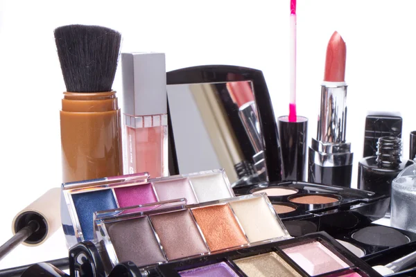Set kosmetischer Make-up-Produkte — Stockfoto