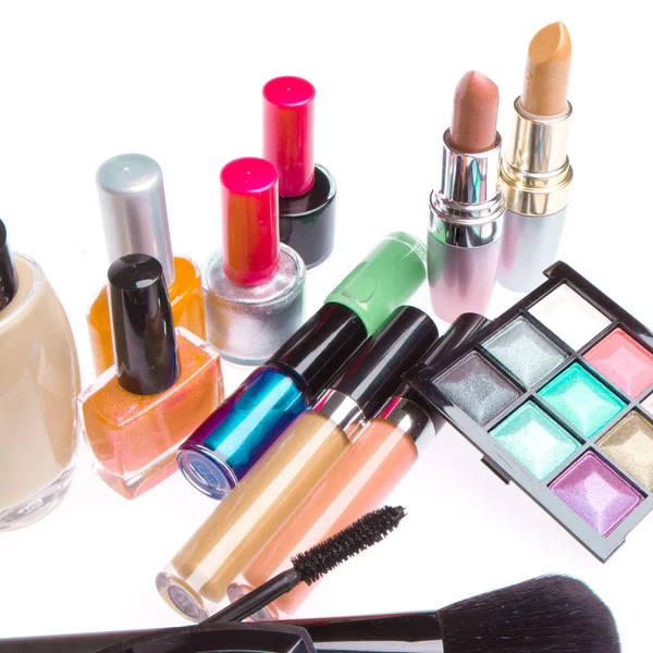 Reihe kosmetischer Produkte — Stockfoto
