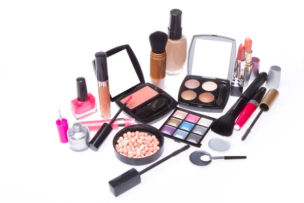 Set cosmetische make-up producten — Stockfoto