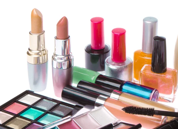 Set van cosmetische producten — Stockfoto