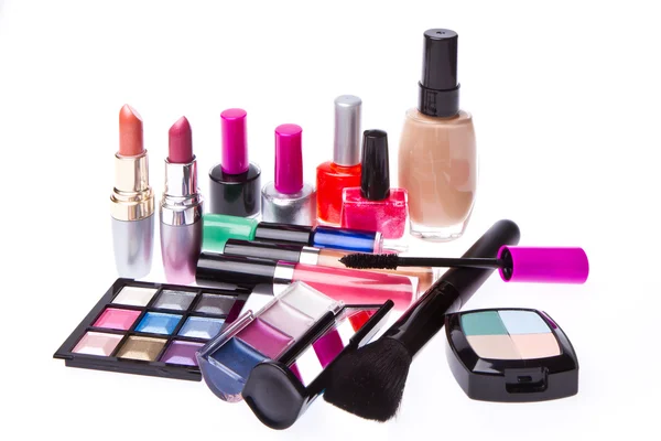 Conjunto de produtos cosméticos — Fotografia de Stock