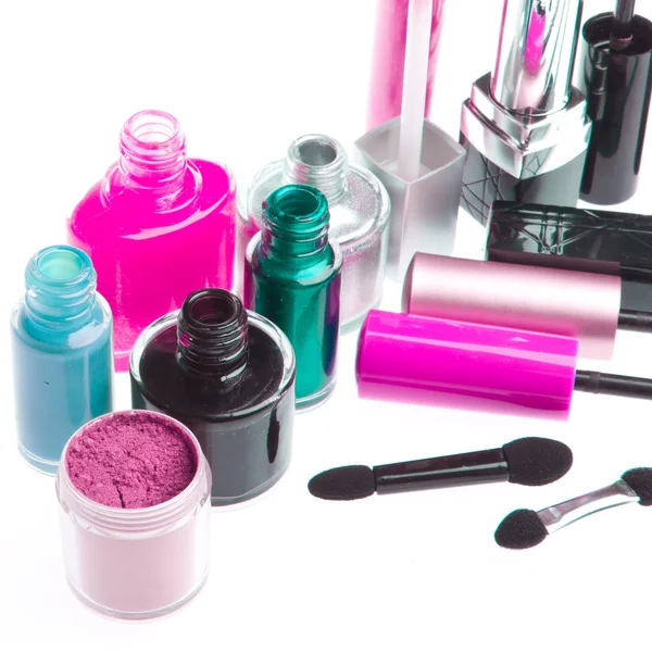 Productos cosméticos de maquillaje —  Fotos de Stock