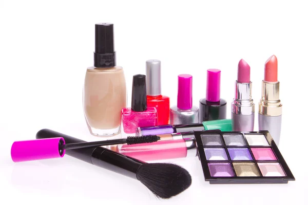 Set van cosmetische producten — Stockfoto