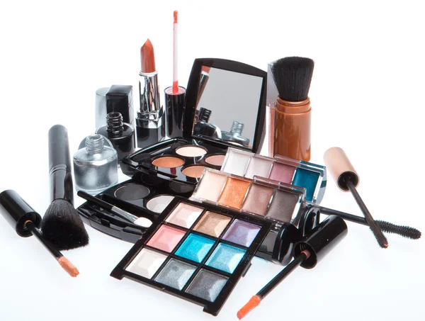 Conjunto de productos cosméticos de maquillaje — Foto de Stock