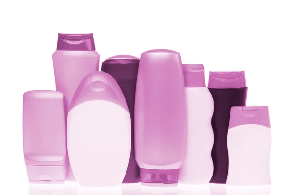Butelki kosmetyczne — Zdjęcie stockowe