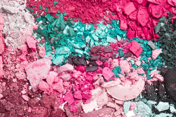 Crushed eyeshadows — Stock Photo, Image