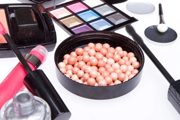 stock image Set of cosmetic makeup products