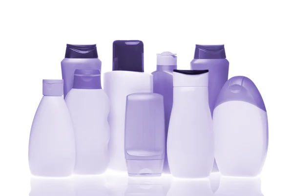 Butelki kosmetyczne — Zdjęcie stockowe