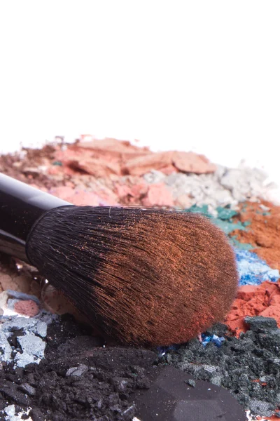 Çok renkli ezilmiş kaptırdın kümesi — Stok fotoğraf