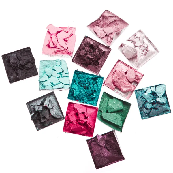 Ombretti frantumati multicolori — Foto Stock