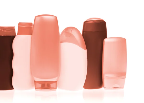 Kosmetické láhve — Stock fotografie