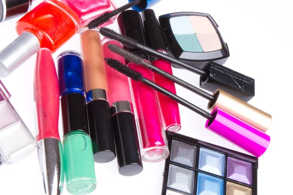 Uppsättning av kosmetiska produkter — Stockfoto