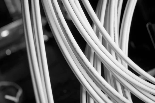 Концепція кабелі мережа — стокове фото
