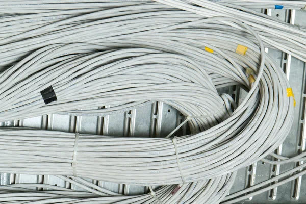 Ağ kablosu kavramı — Stok fotoğraf