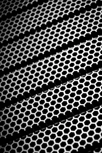 Grille métallique abstraite — Photo