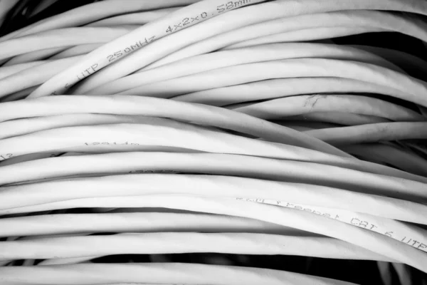 ネットワーク ケーブルの概念 — ストック写真