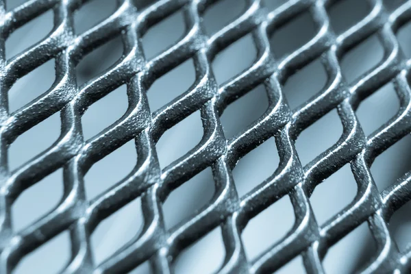 stock image Abstract metallic grid