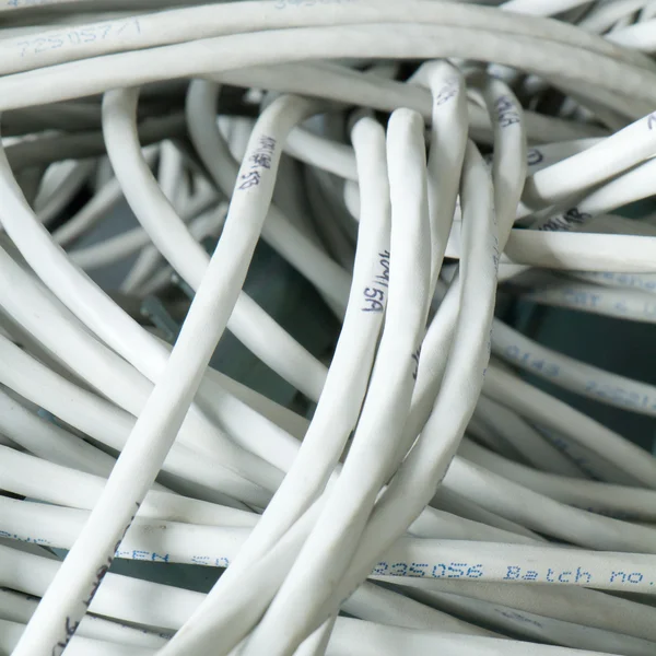 Ağ kablosu kavramı — Stok fotoğraf