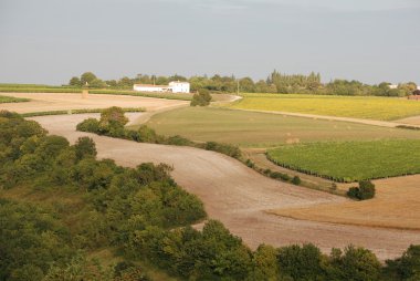 charentes kırsal manzara