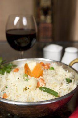 moong dhal ile Basmati pirinç