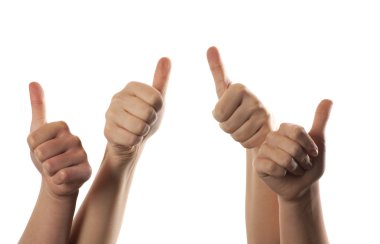 Thumbs up clipart