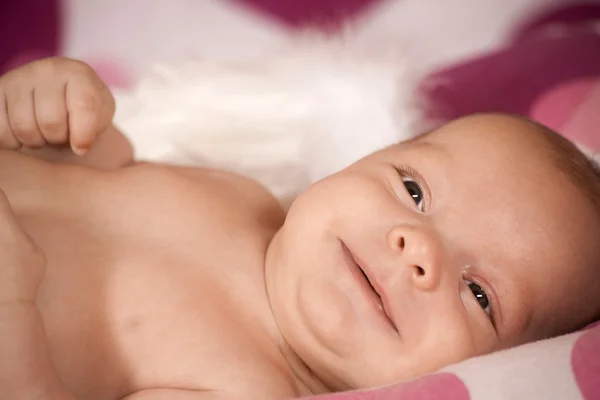 Baby with angel wings — Stock Photo, Image
