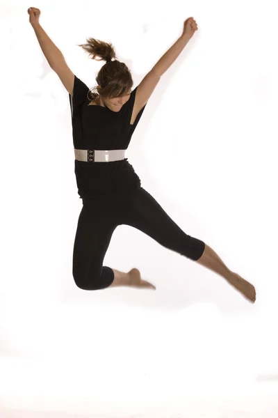 Gimnastics pose — Stockfoto