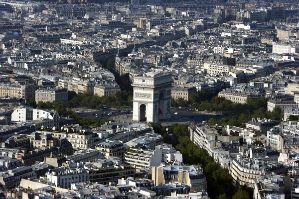 Paris aus eiffel — Stockfoto