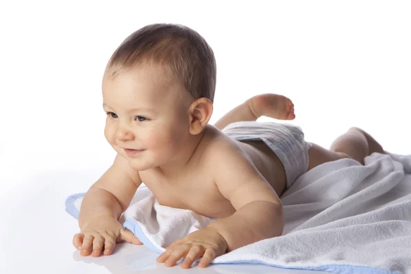 Bébé après bain — Photo