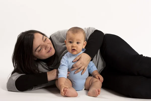 Madre y bebé — Foto de Stock