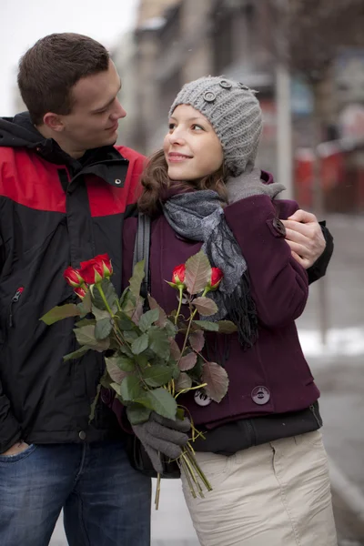 stock image Romace in the city