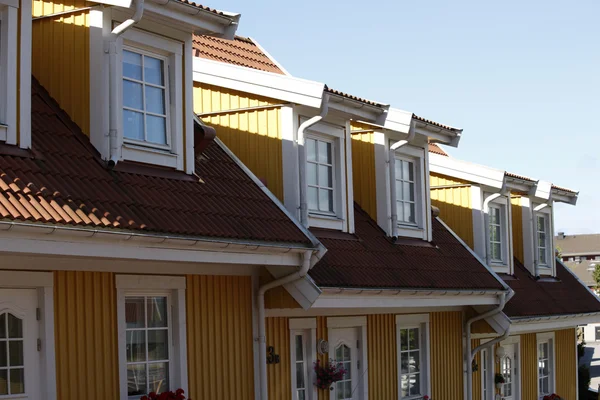 Swedish wooden house — Stock Photo, Image