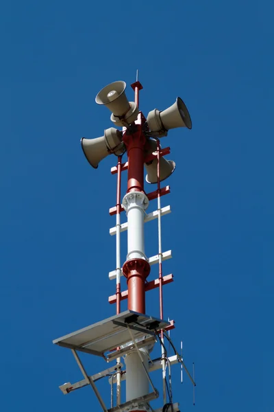 stock image Tsunami early warning system mast in Thailand