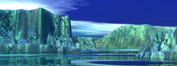 Icebergs — Foto de Stock