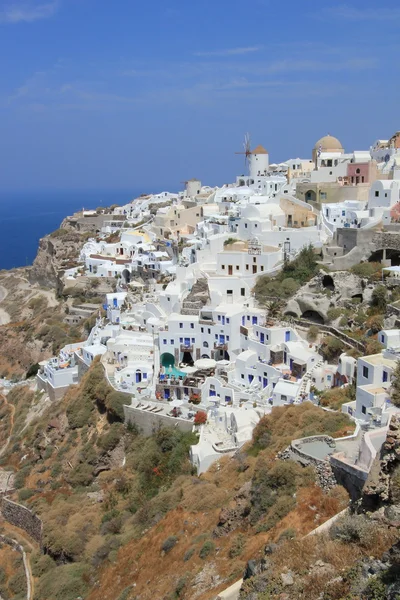 Oia na ostrově santorini, Řecko — Stock fotografie