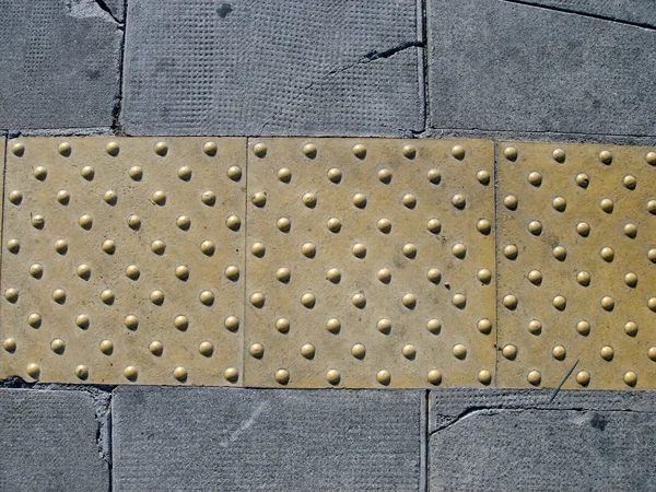 Pavement for blind — Stock Photo, Image