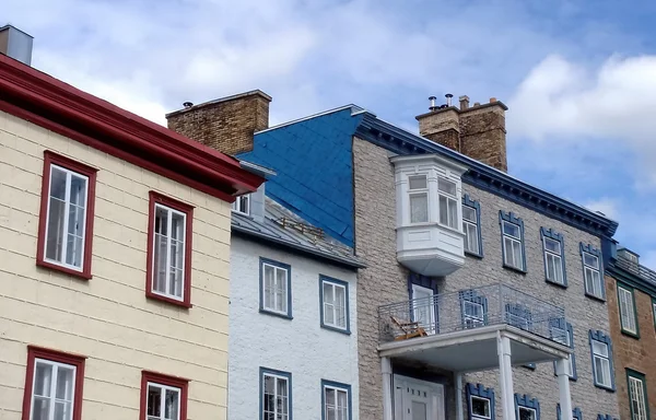 Maisons dans le vieux Québec — Photo